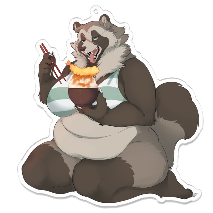 アクリルキーホルダー - 100 x 100 (mm)