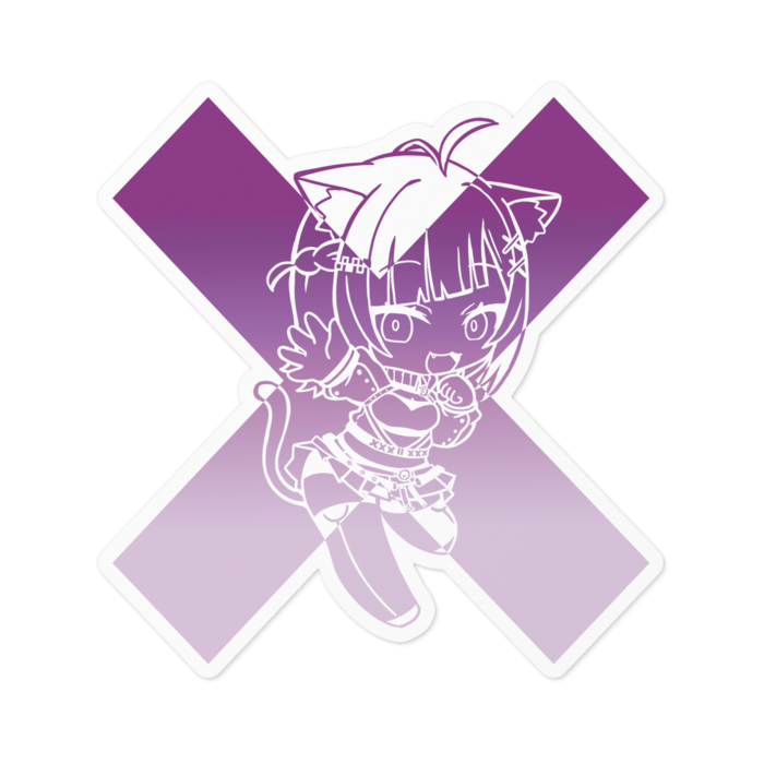 ステッカー - 100 x 100 (mm)