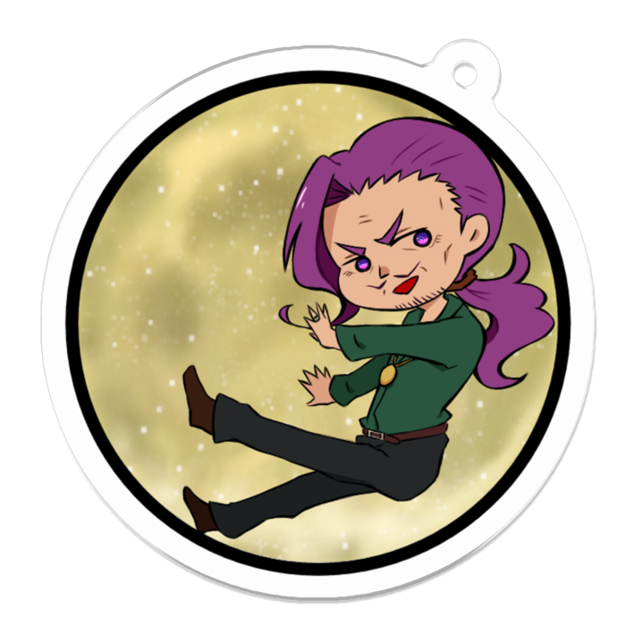 アクリルキーホルダー - 50 x 50 (mm)