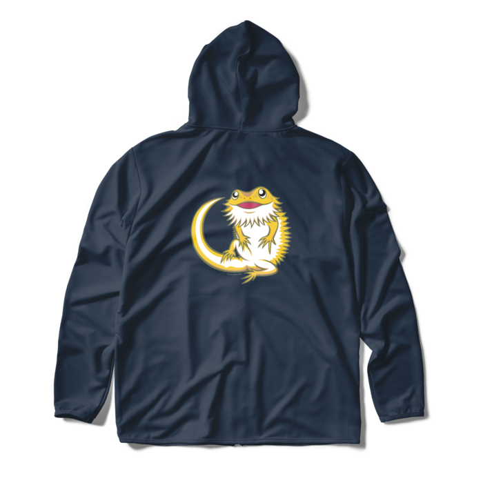 ジップパーカー - XL - ネイビー