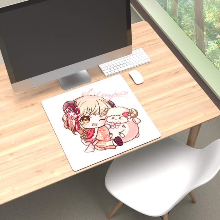 ひつじとけだまプレイマット - 450 × 450mm