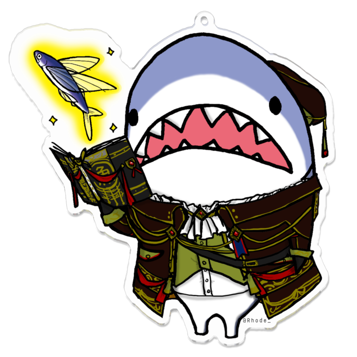 アクリルキーホルダー - 100 x 100 (mm)