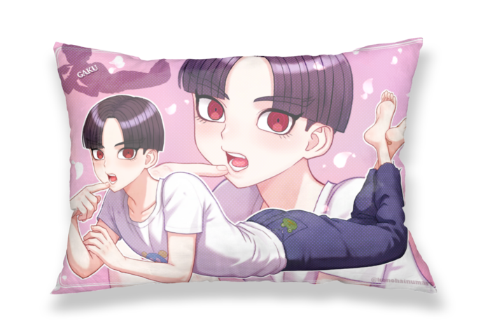 楽くん枕カバー♡（片面印刷）