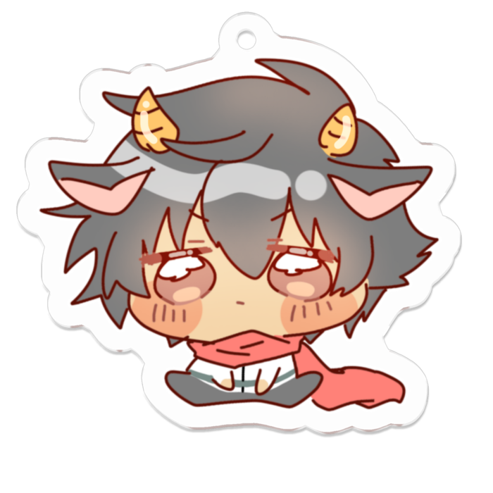 (せっちゃん)アクリルキーホルダー - 50 x 50 (mm)(2)