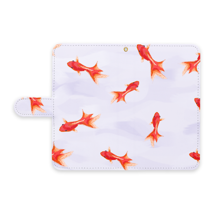 手帳型Androidケース - L - ストラップ穴 あり