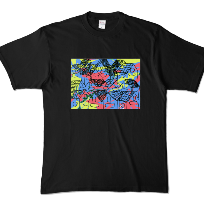 カラーTシャツ - XL - ブラック (濃色)