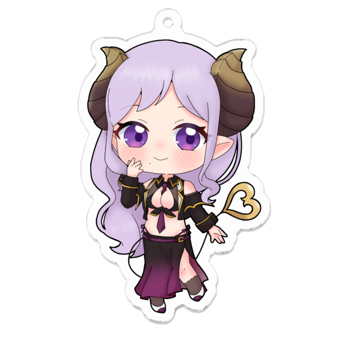 アクリルキーホルダー - 70 x 70 (mm)