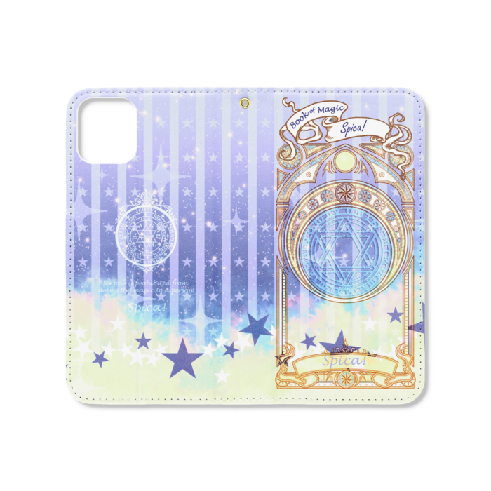 手帳型iPhoneケース（ベルトなし） - iPhone 11 - ストラップ穴 あり