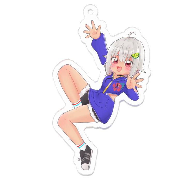 アクリルキーホルダー - 70 x 70 (mm)