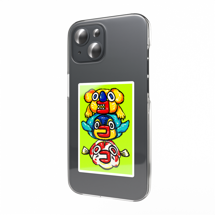 スマホステッカー - W55 × H91mm 以内