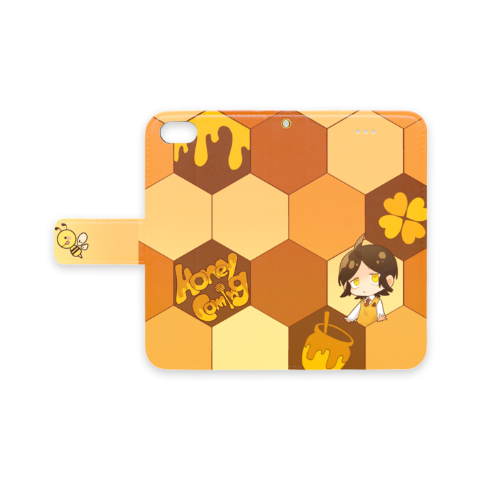 手帳型iPhoneケース - iPhone 7 / 8 / SE(第2・第3世代) - ストラップ穴 あり