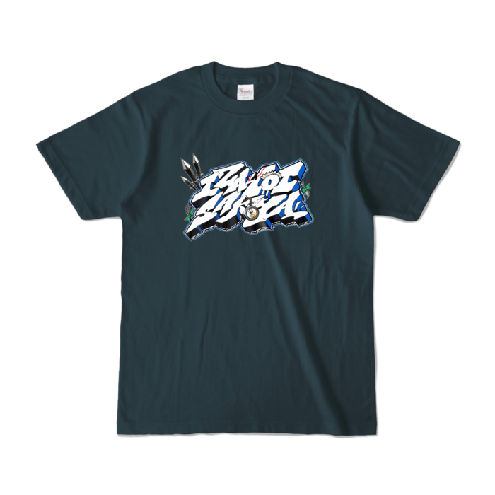 カラーTシャツ - S - デニム (濃色)