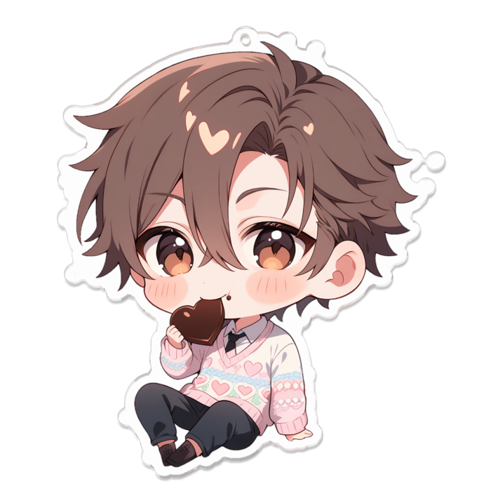 アクリルキーホルダー - 100 x 100 (mm)