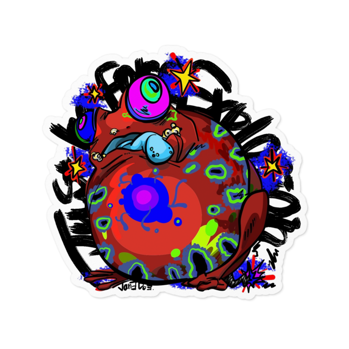 ステッカー - 100 x 100 (mm)