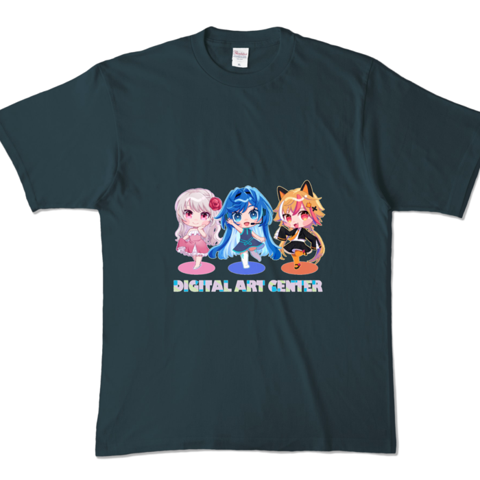 カラーTシャツ - XL - デニム (濃色)