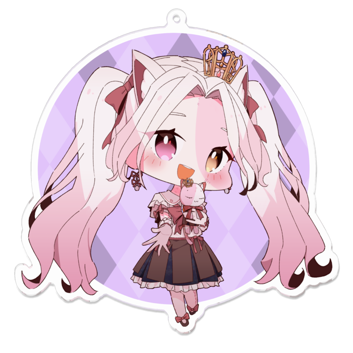 アクリルキーホルダー - 100 x 100 (mm)
