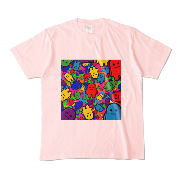 カラーTシャツ - M - ライトピンク (淡色)