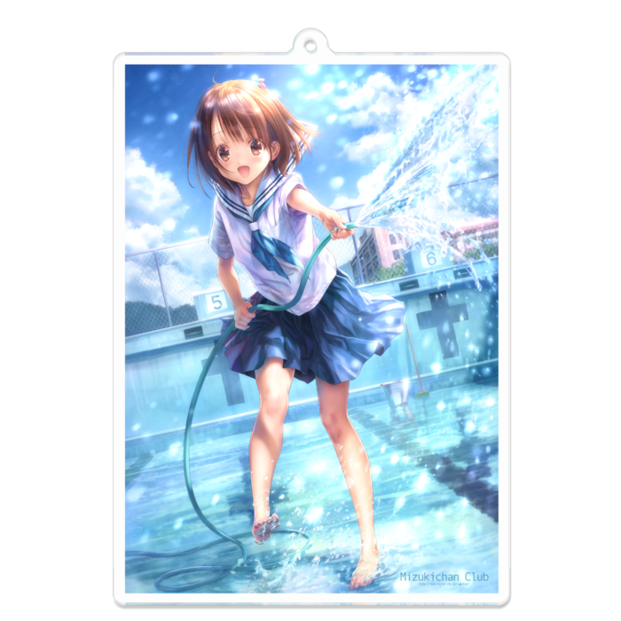 アクリルキーホルダー - 100 x 100 (mm)