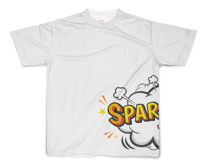 フルグラフィックTシャツ - S - 両面印刷