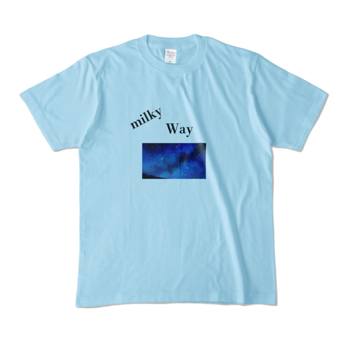 カラーTシャツ - M - ライトブルー (淡色)