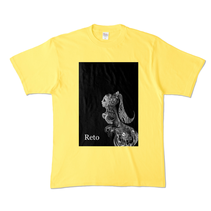 カラーTシャツ - XL - イエロー (濃色)