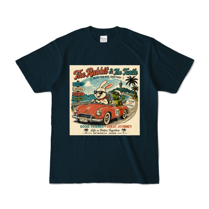 カラーTシャツ - S - ネイビー (濃色)