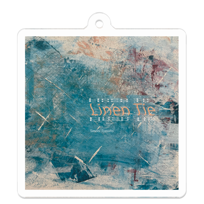 アクリルキーホルダー（コーティング） - 50 x 50 (mm)