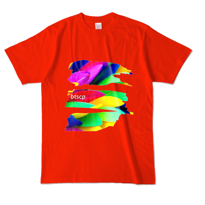 カラーTシャツ - L - レッド (濃色)