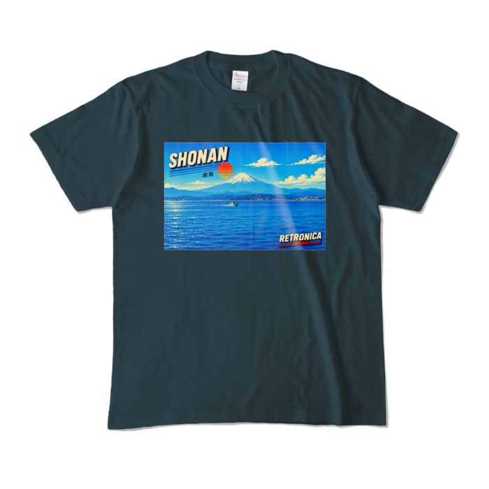 カラーTシャツ - M - デニム (濃色)