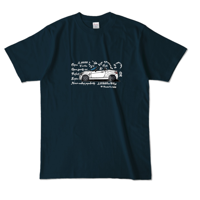 カラーTシャツ - L - ネイビー (濃色)
