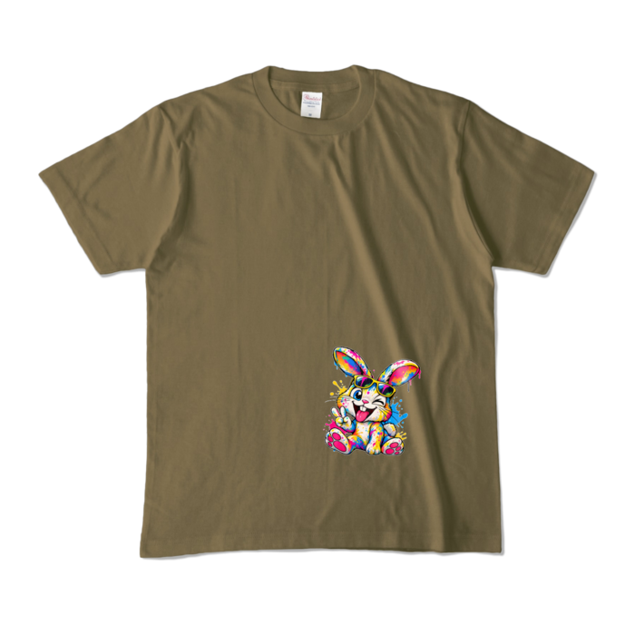 カラーTシャツ - M - オリーブ （濃色）