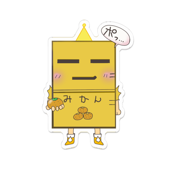 アクリルバッジ - 70 x 70 (mm)