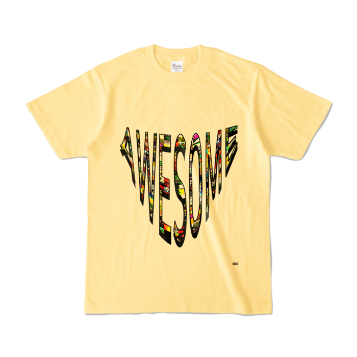 カラーTシャツ - S - ライトイエロー (淡色)