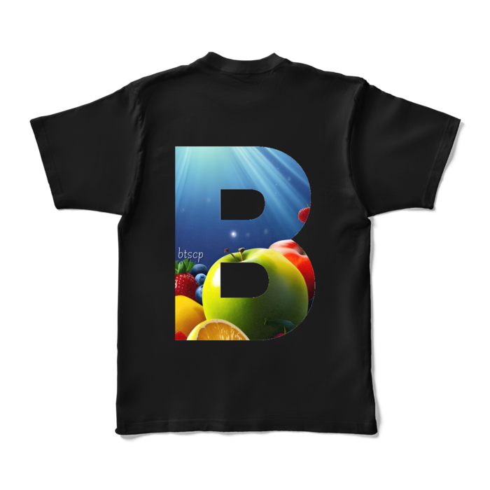 カラーTシャツ - XL - ブラック (濃色)