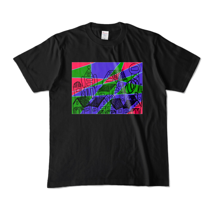 カラーTシャツ - M - ブラック (濃色)