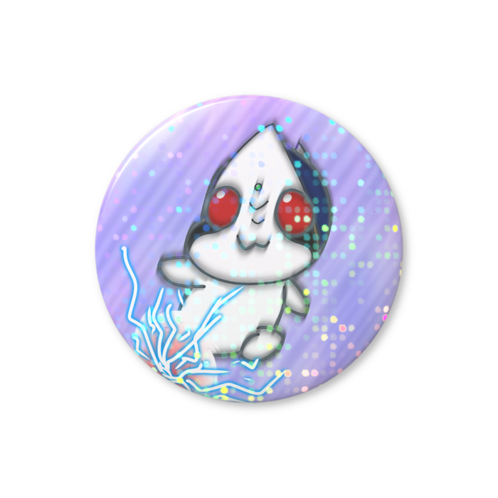 ホログラム缶バッジ - 25mm