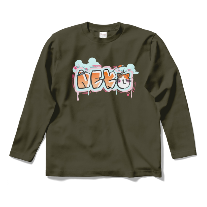 ロングスリーブTシャツ - S - アーミーグリーン