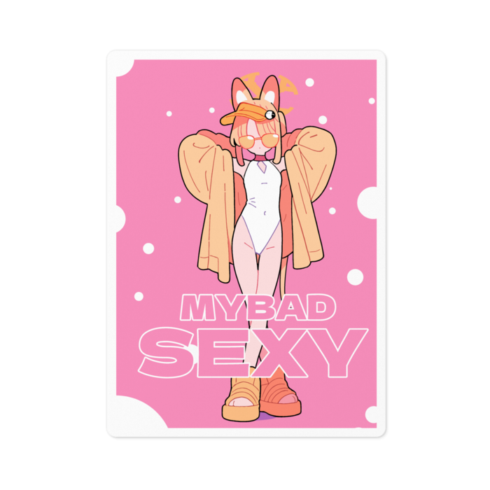 ステッカー - 100 x 100 (mm)