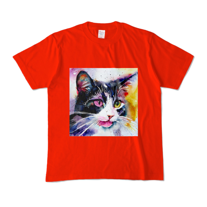 カラーTシャツ - M - レッド (濃色)