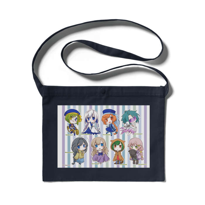 サコッシュ - 300 x 230 (mm) - ネイビー