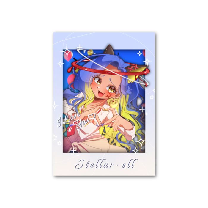 フォト風カード - 縦 - 片面(1)