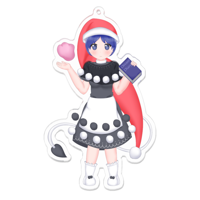 アクリルキーホルダー - 100 x 100 (mm)