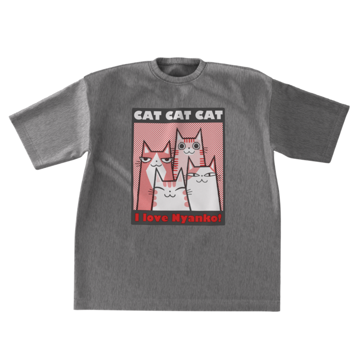 ビッグシルエットTシャツ - XL - 正面(4)