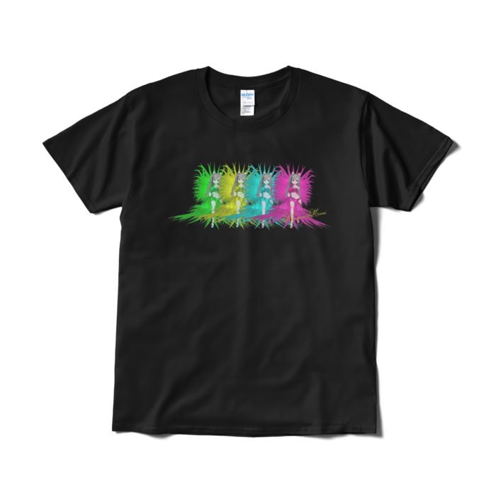 雲母ミミ誕生日グッズ2024　サンバTシャツ - L - ブラック