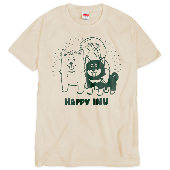 Tシャツ（シルクスクリーン印刷） - XL - 1色(3)