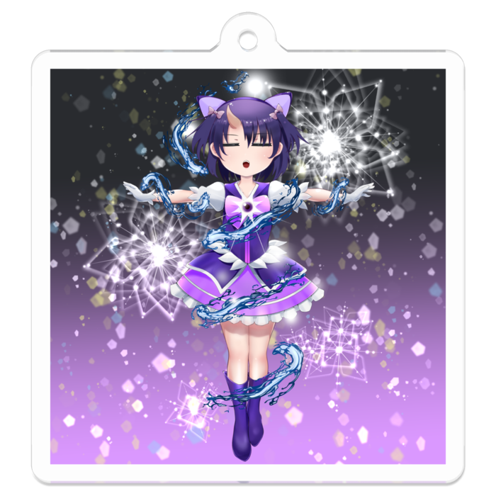 アクリルキーホルダー - 50 x 50 (mm)