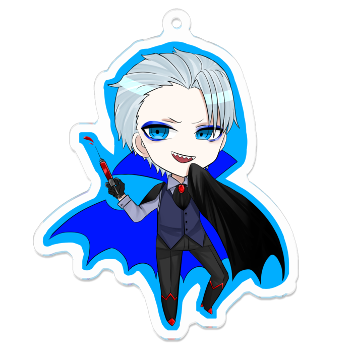 アクリルキーホルダー（コーティング） - 70 x 70 (mm)(1)