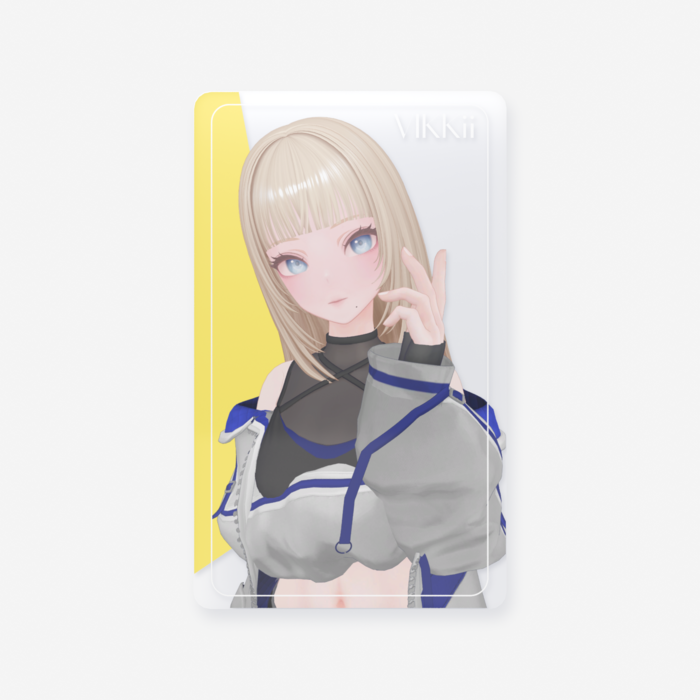 クリアカード - 名刺（55 × 91mm）