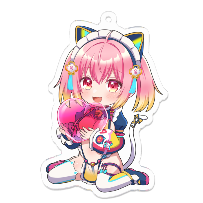 アクリルキーホルダー - 70 x 70 (mm)