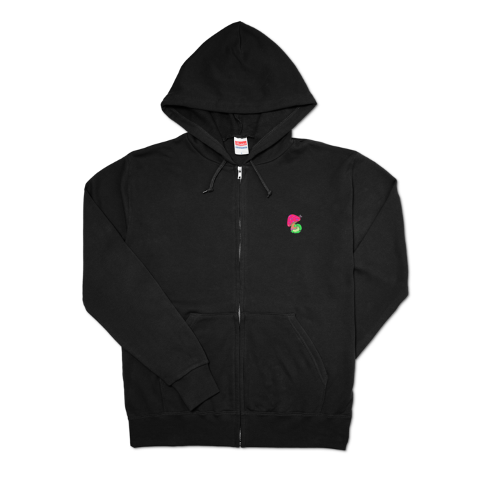 ジップパーカー - L - 左胸